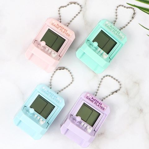 Mini Console Per Videogiochi Arcade Portatile Retro Portachiavi Giocattoli Elettronici Nostalgici Per Pendente Zaino