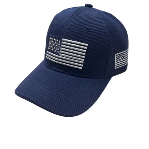 Gorra De Béisbol Bordado Bandera USA Ajustable Protección Solar Sombrero Casual Para Hombres Mujeres