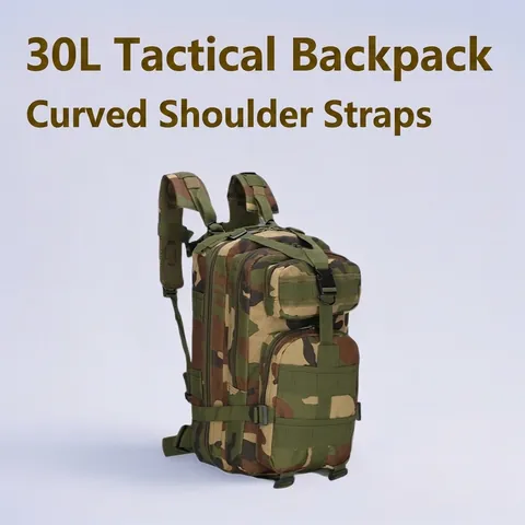 Tactische Rugzak 3P Attack Bag Oxford Waterdicht Molle Systeem Voor Outdoor Wandelen Kamperen Klimmen Camouflage Militaire Stijl
