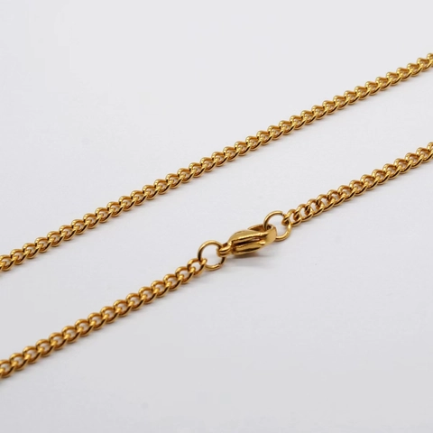 Roestvrij Stalen Curb Ketting Voor Mannen Vrouwen Goud Zwart Zilver Vervangende Ketting Sieraden