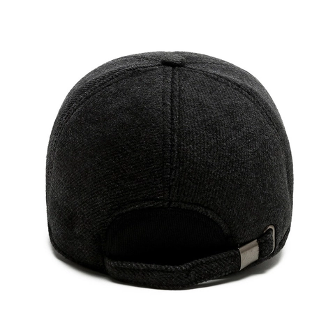 Cappello Da Baseball In Lana Da Uomo Inverno Caldo Spesso Protezione Per Le Orecchie Regolabile Sport Tempo Libero All'aperto