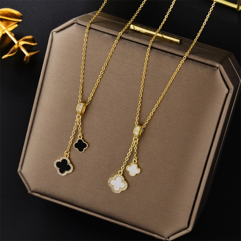 Collier Pendentif En Forme De Cœur Style Ig En Acier Titane