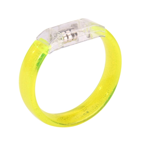 Bracelet Lumineux LED Bracelet Éclairé Acrylique Texture Bulle Pour Festival De Musique Bar Fête Accessoire Phosphorescent