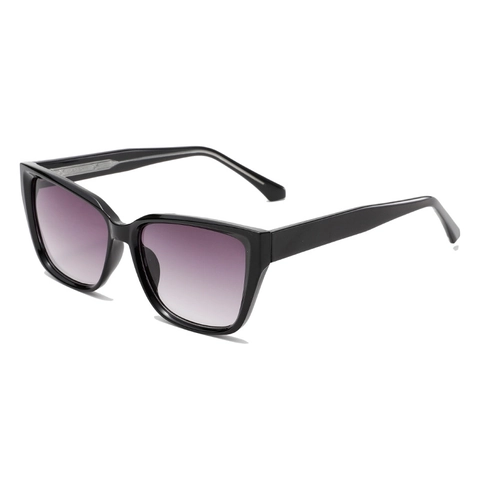 Square Oversized Sunglasses Retro Ins Fashion Gradient Lens Plastic Metal Frame UV400 Protection Street Photography Women Men