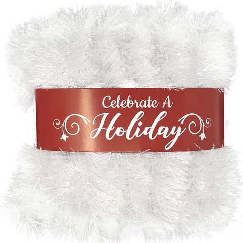 Christmas Tinsel Garland Metallic Plastic Soft Xmas Ribbon For Tree Stair Railing Mantel Holiday Party Decoration
