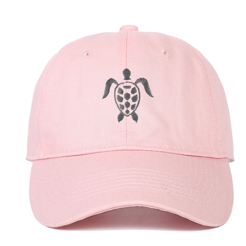 Cappello Da Baseball Ricamo Tartaruga 100% Cotone Soft Top Dad Hat Regolabile Esterno Casual Cappello Sole Unisex