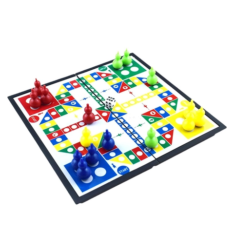 Gioco Da Tavolo Magnetico Pieghevole Portatile Viaggio Giocattolo Educativo Plastica Ludo Scacchi Cinesi