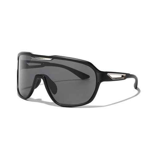 Y2K Shield Sonnenbrille Übergroße PC Visier Gläser UV400 Winddicht Futuristisch Cyberpunk Sportbrille Für Herren Damen