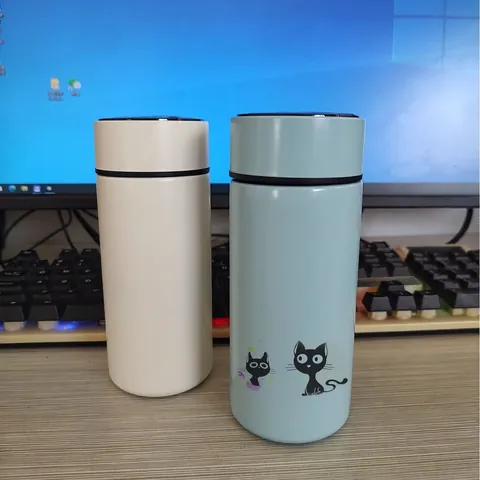 Smart Vacuum Flask 316 Stainless Steel LED Temperature Display Portable Insulated Water Bottle Office Travel Gift Cup