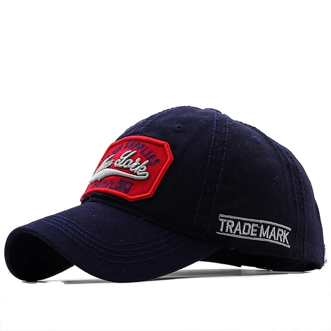 Casquette de Baseball Vintage en Coton Délavé Avec Broderie 3D New York Ajustable Chapeau de Soleil Usé pour Hommes Femmes Extérieur Décontracté