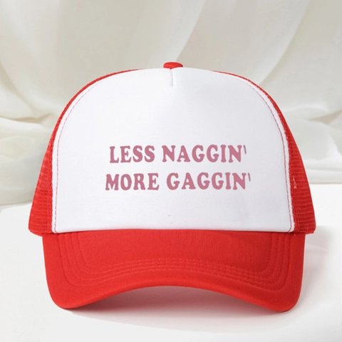 Trucker Hat Mesh Baseball Cap Polyester Atmungsaktiv Verstellbar Slogan Druck Humorvoll Outdoor Lässig Unisex