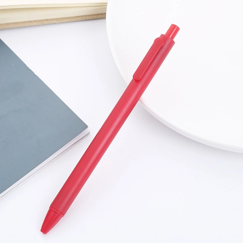 Intrekbare Gelpennen Macaron Morandi Esthetische Kleuren Zwarte Inkt Handtekening Pennen Minimalistisch Plastic Bureau