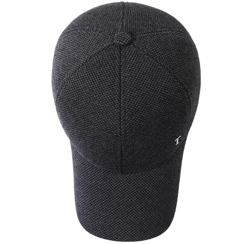 Berretto Da Baseball Invernale Da Uomo Maglia Di Lana Protezione Per Le Orecchie Caldo Antivento Cappello Casual Regolabile