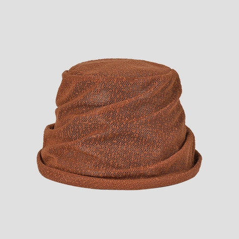 Cappello Da Pescatore In Pizzo Leggero Estivo Da Donna Tesa Corta Pieghettata Traspirante Pieghevole Sole