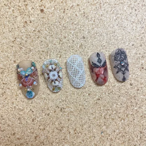 Adesivi Per Unghie In Rilievo 3D Motivo Griglia Bianca Stile Giapponese Semplice Decorazione Manicure Fai Da Te Per Donne