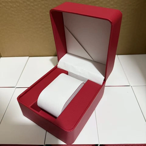 Horlogedoos PU Leer Flip Top Opbergdoos Organizer Voor Sieraden Display Luxe Horloge Geschenkdoos Met Kussen