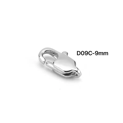 Cierre De Langosta Pulido De Acero Inoxidable 316L Conector De Joyería Para Hacer Collares Pulseras DIY