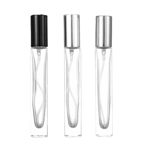 Flacon Atomiseur De Parfum En Verre Rechargeable Vaporisateur Voyage Portable Brume Fine Distributeur Cosmétique Élégant