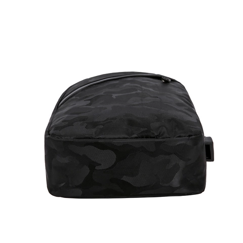 Camouflage Herren Brusttasche Nylon Umhängetasche Sling Pack Mit USB Ladeanschluss Kopfhörerloch Casual Travel Outdoor