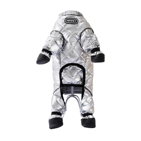 Waterdichte Honden Vierbenig Pak Stofdichte Overalls Kleine Honden Winter Warm Huisdier Jumpsuit