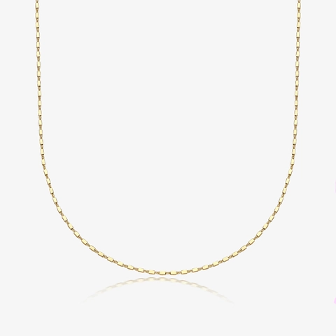 925 Sterling Silver Minimalist Square Block Chain Necklace Bracelet Set Fashion Light Luxury Jewelry For Women Gift