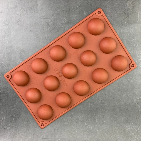 Halbkugel Silikonform Für Schokolade Mousse Kuchen Backen Antihaft Flexibel Lebensmittelecht Dessertschale