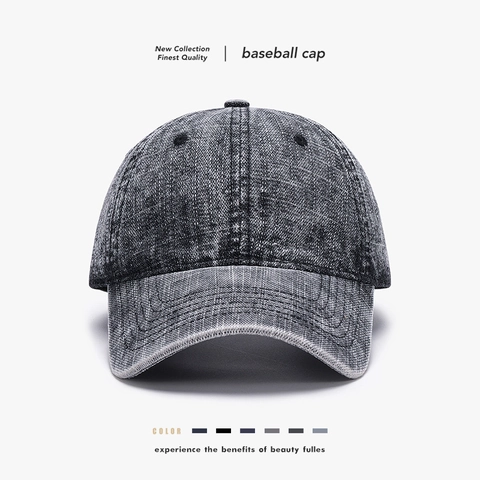 Berretto Da Baseball In Cotone Lavato Traspirante Da Esterno Protezione Solare Cappello Vintage Regolabile Per Uomo E Donna
