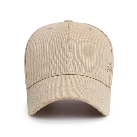 Hello Gorgeous Bestickte Baseballkappe Goldfaden Verstellbare Polyester Sonnenschutz Unisex Straßenschutzmütze