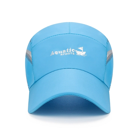 Sneldrogende Honkbalpet Zonbescherming Ademend Sportpet Aquatic Sports Zeilboot Print Verstelbare Vispet Mannen Vrouwen