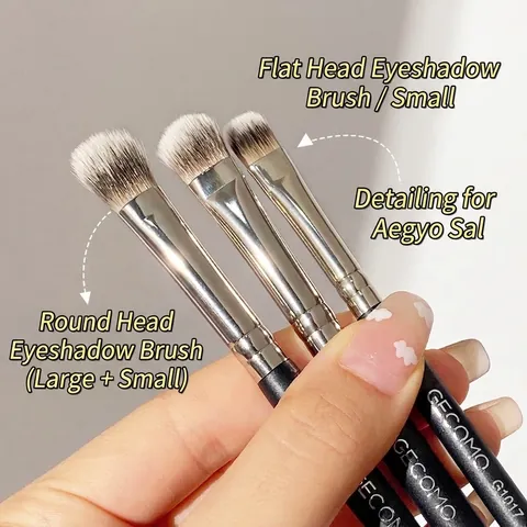 Professional Makeup Brushes Synthetic Fiber Bristles Wood Handle Powder Foundation Eyeshadow Concealer Blush Beauty Tool