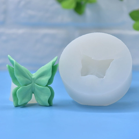 Butterfly Silicone Mold 3D Double Layer Wing DIY Baking Cake Mousse Chocolate Soap Crafting Tool