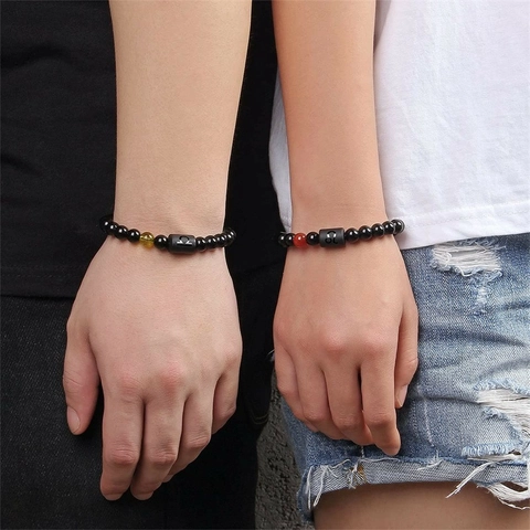 Pulsera De Cuentas De 12 Signos Del Zodiaco Ágata Negra Natural Piedra Obsidiana Cordón Tejido Ajustable Símbolo Constelación