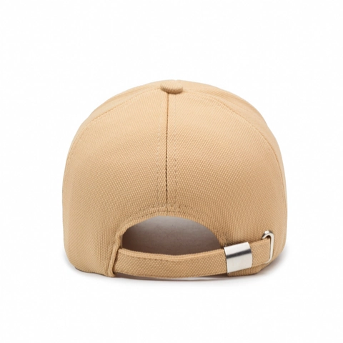 Bestickte Buchstaben Baseballkappe Polyester Twill Sonnenschutz Verstellbar Outdoor Casual Retro Stil Herren Damen