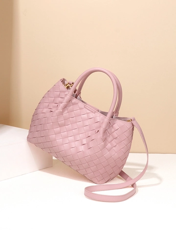 Gewebte Handtasche PU Leder Intrecciato Mode Tote Schulter Umhängetasche Für Frauen Täglicher Gebrauch