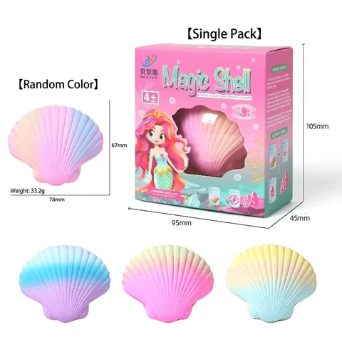 Shell Hatching Toy Beaded Bracelet For Girls Water Growing Magic Jewelry PVC Educational Novelty Creative Surprise