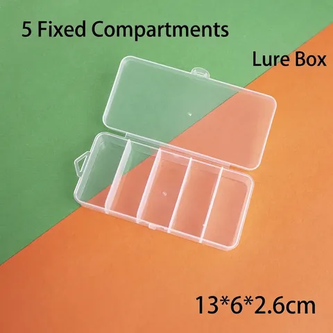 Transparente Schreibtisch Aufbewahrungsbox Aus Kunststoff Mit Verstellbaren Fächern Abnehmbare Trennwände PP Organizer Für Schmuck Angelgerät Kosmetik