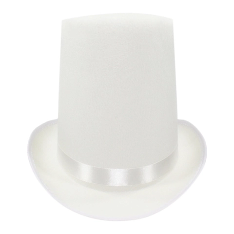 Elegante Sombrero De Copa Alta Fieltro Mago Lincoln Para Disfraz De Fiesta De Halloween Actuación Estilo Vintage Adulto