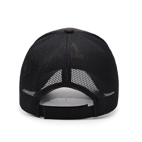 Ademende Mesh Baseballpet Trucker Hat Outdoor Sporten Vissen Zonnehoed Verstelbare Polyester Raster Stof Voor Unisex