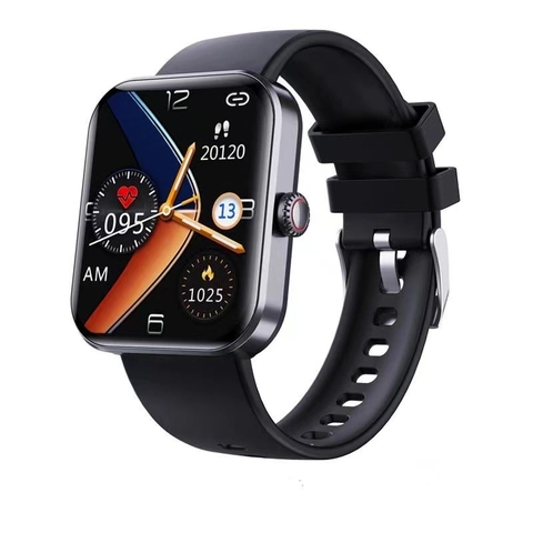 Reloj Inteligente F57L Con Pantalla Táctil De 1.91 Pulgadas Monitor De Frecuencia Cardíaca Oxígeno Sangre Temperatura
