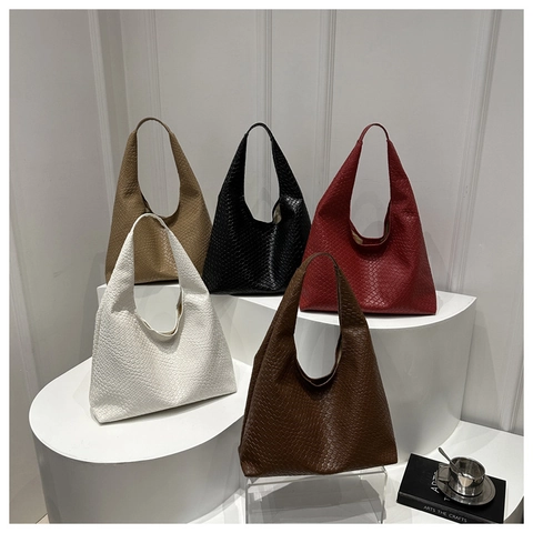Damen Gewebte PU Leder Tote Bag Große Kapazität Intrecciato Schultertasche Casual Retro Urban Mode Hobo Handtasche Arbeit