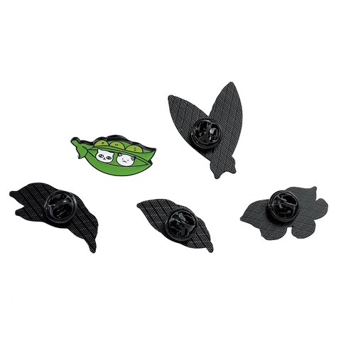 Kreative Cartoon Emaille Brosche Pin Süße Weiße Katze In Grüner Erbsenschote Form Legierung Abzeichen Für Rucksack Kleidung Hut Zubehör Ästhetischer Schmuck Geschenk