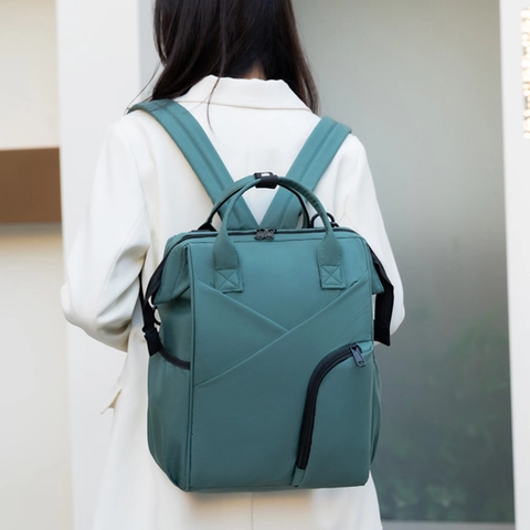 Zaino Borsa Fasciatoio Nylon Impermeabile Grande Capacità Multifunzionale Cinghie Passeggino Tasche Isolate Per Mamme Viaggio
