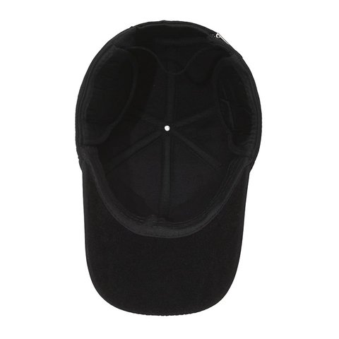Men Winter Thermal Baseball Cap Ear Protection Windproof Outdoor Sports Hat Flat Top Cadet Cap Fleece Lined Adjustable