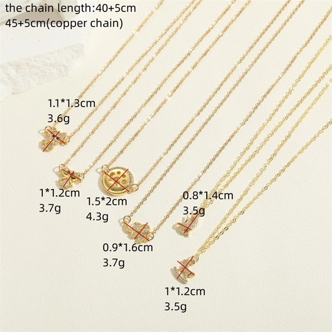 Collana Con Ciondolo Animale Carino Rame Con Zirconi Gioielli Raffinati Per Donna