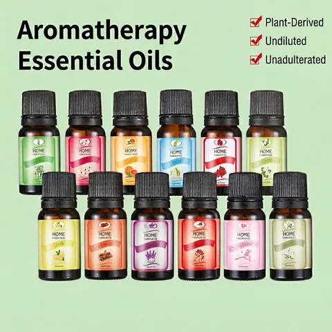 Water Soluble Essential Oil Fragrance Oil For Humidifier Diffuser Soothing Relaxing Pure Plant Extract Home Fragrance