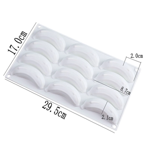 Fruit Shape 3D Silicone Cake Mold Banana Mango Lemon Corn Mousse Dessert Baking Mould Non-Stick Flexible Fondant Chocolate