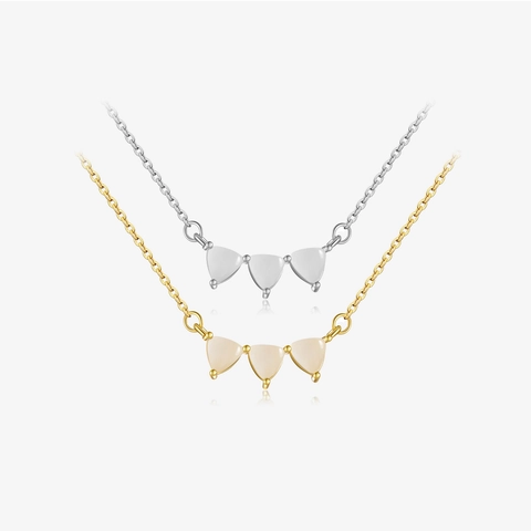 Collier Pendentif Goutte d'Eau en Argent Sterling S925 pour Femme Plaque Platine Or 18K Bijoux Elégants Pierre Blanche