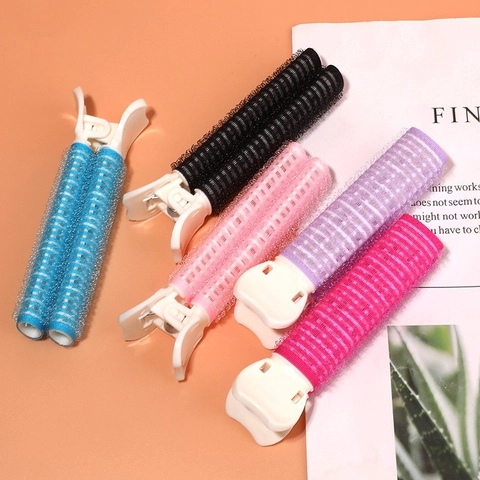 Haarwortel Volume Clips Zelfklevende Pony Styling Rollers Draagbare Plastic Nylon DIY Styling Tool Voor Vrouwen