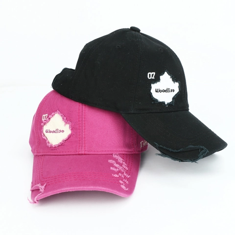 Cappello Da Baseball Distressed In Cotone Lavato Berretto Da Sole Regolabile Stile Vintage Per Uomini Donne
