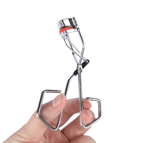 Eyelash Curler Stainless Steel Professional Eye Makeup Tool For Natural Long Lasting Curling With Soft Silicone Pads